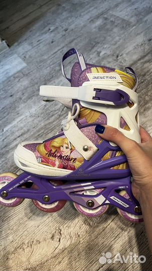 Роликовые коньки для девочки 31-36 размер