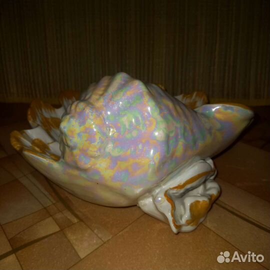 Ваза-конфетница ракушка СССР