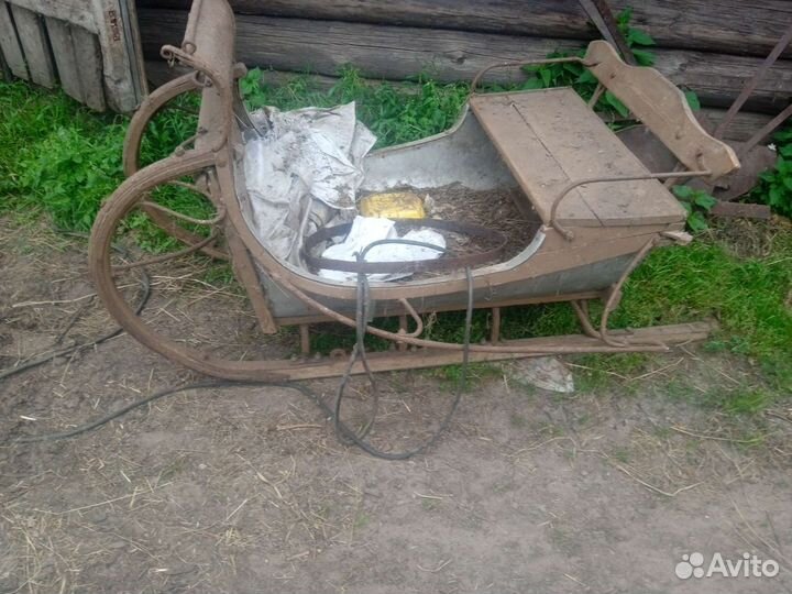 Сани для лошади 1850г