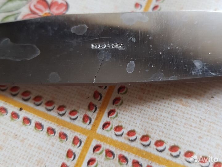 Набор столовых приборов мельхиор СССР