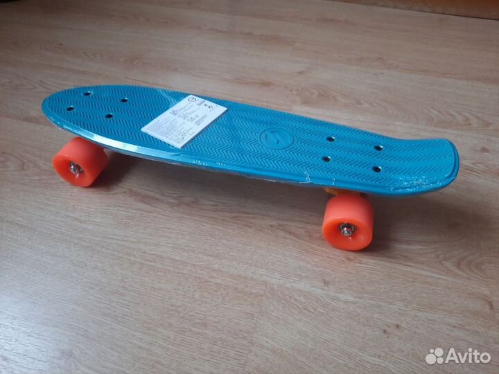 Скейтборд круизер Yamba 100 Oxelo синий