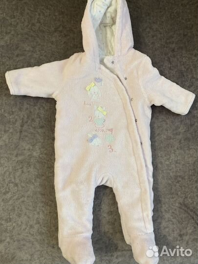 Комбинезон утепленный 62 68 на девочку