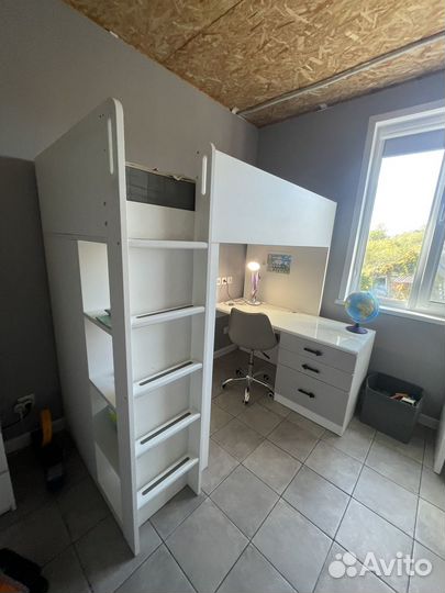 Кровать чердак IKEA стува