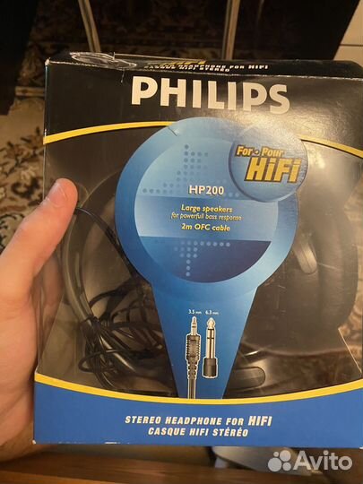 Наушники philips hp200