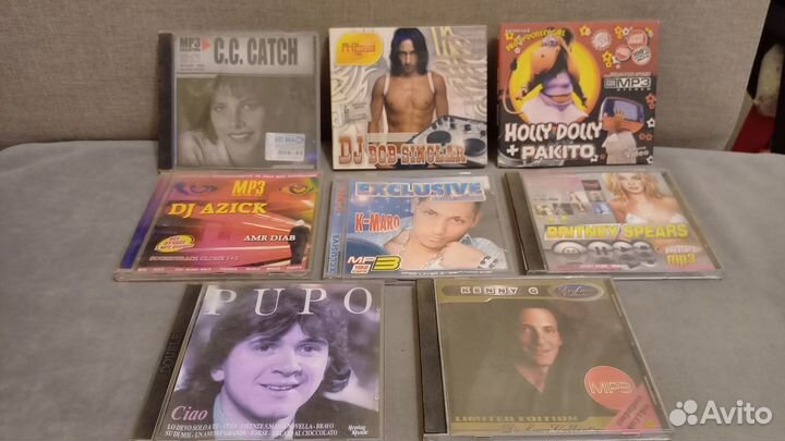 Mp3 и cd диски. Русская и зарубежная музыка