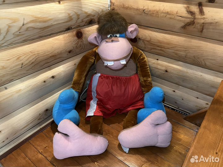 Мягкая игрушка обезьяна боксер 95 см