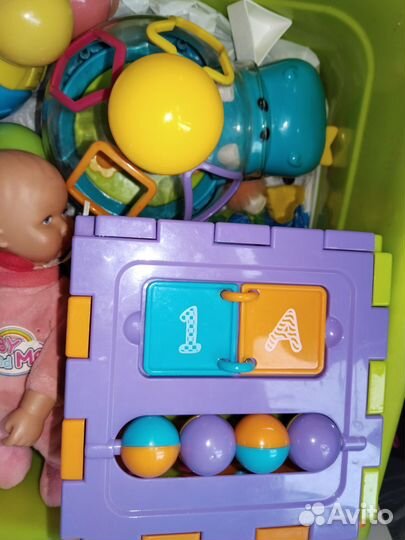Развивающие игрушки пакетом