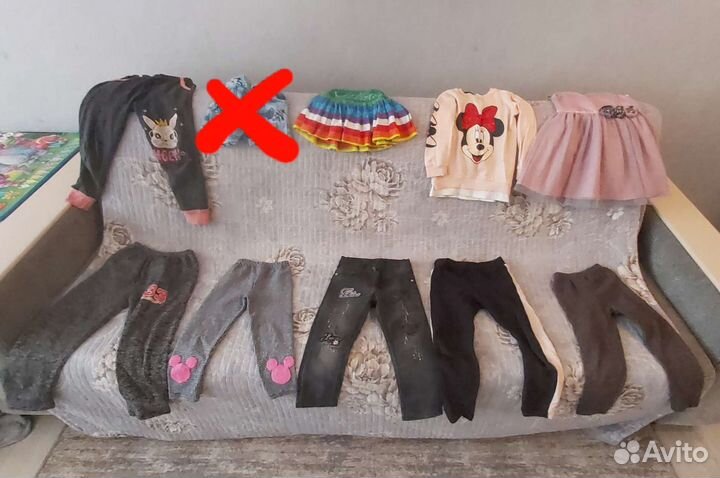 Вещи пакетом на девочку 4,5 лет