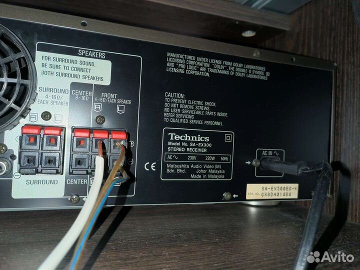Tehnics sa-ex 300 ресивер усилитель