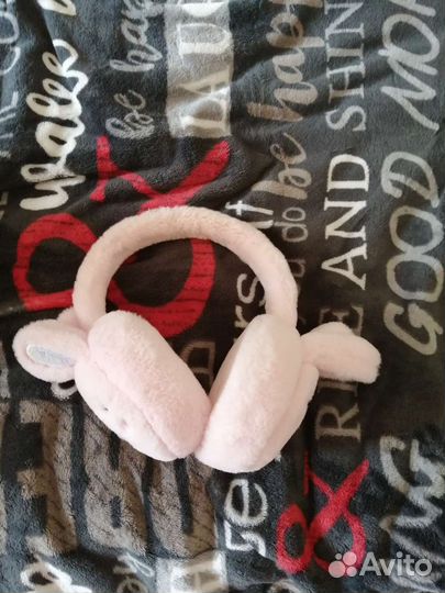 Наушники плюшевые детские от ветра