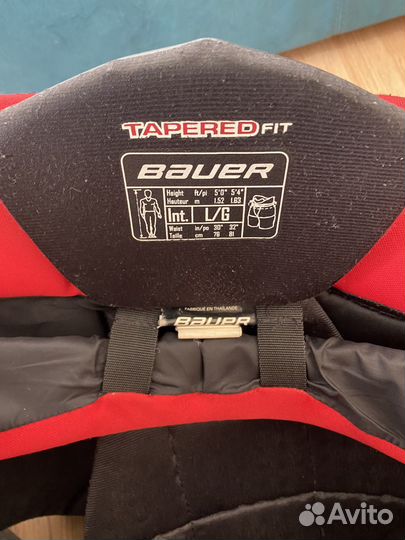 Вратарские шорты bauer vapor X2.9 INT BLK