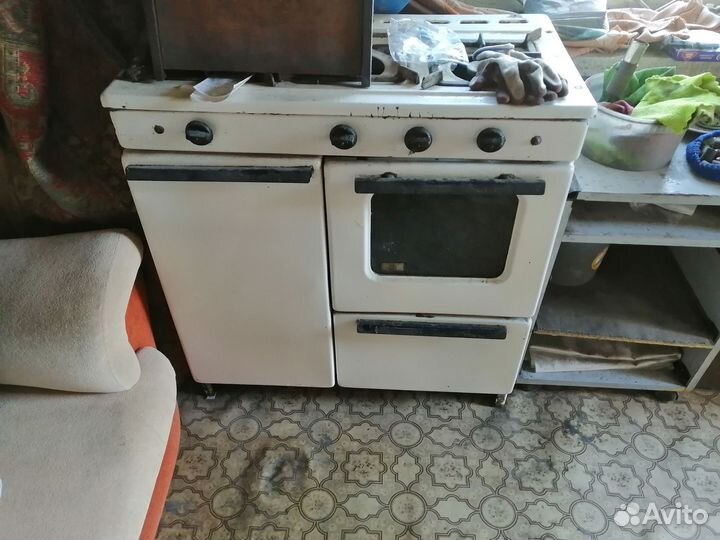 Газовая плита бу 3 конфорки