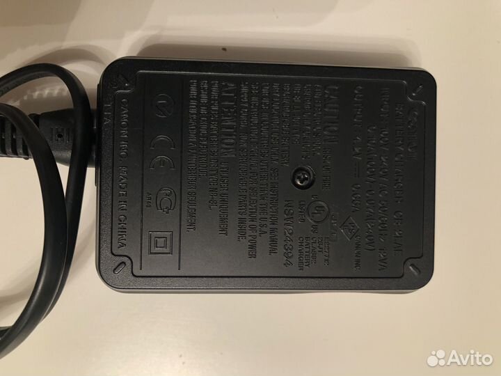 Зарядное устройство на фотоаппарат canon