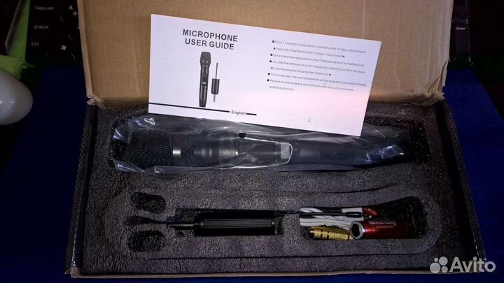 Радиомикрофон UHF 40гц-18000гц