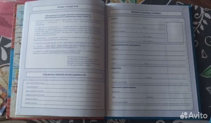 Дневник школьный