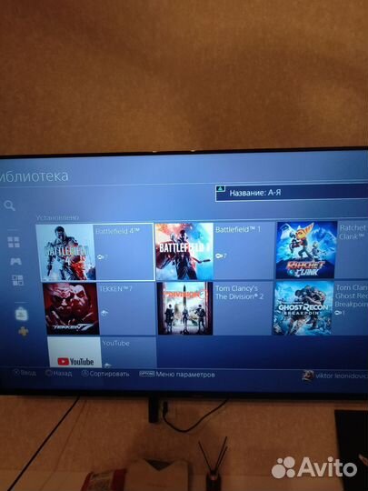 Sony playstation 4 slim 1tb с играми