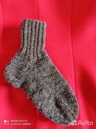 Носки мужские ручной работы из верблюжьей шерсти