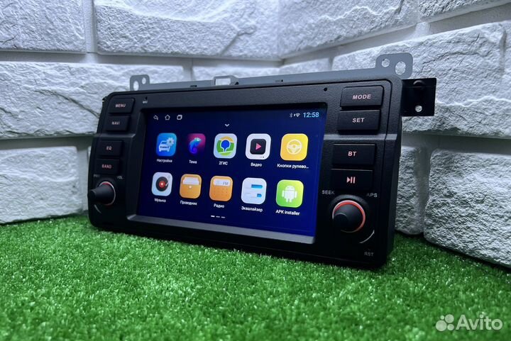Штатная android магнитола BMW 3 series E46