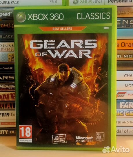 Gears of War на Xbox 360 Лицензия
