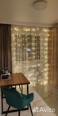 Гирлянда штора 3х3