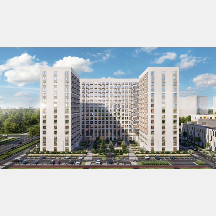 2-к. квартира, 52,8 м², 11/15 эт.