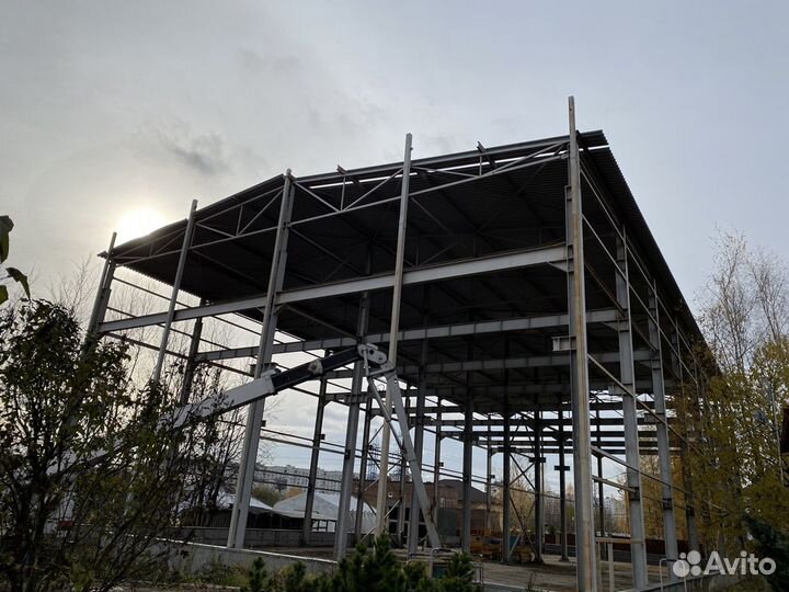 Каркас ангара 24х48х13,8 м