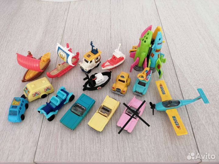 Игрушки из киндера 90х