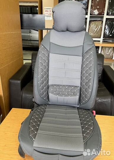 Авточехлы из экокожи