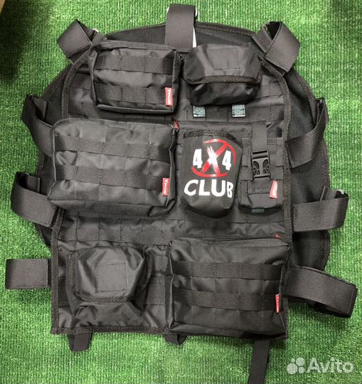 Чехол разгрузка на переднее сиденье. Цвет черный