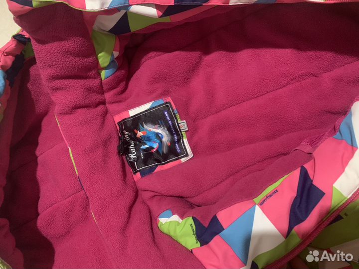 Зимний костюм для девочки 116