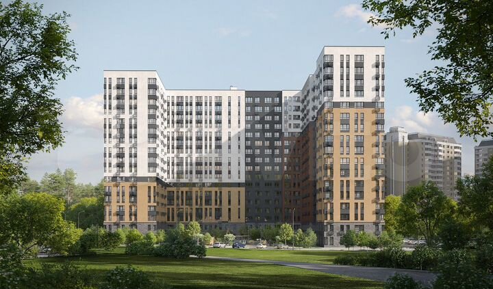 Квартира-студия, 28,4 м², 16/17 эт.