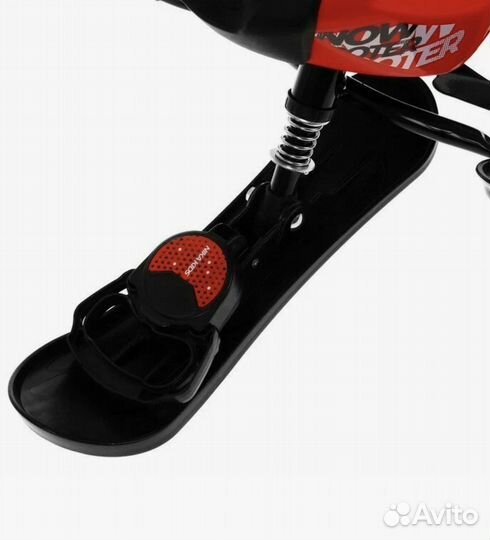 Снегокат с амортизацией, тросом