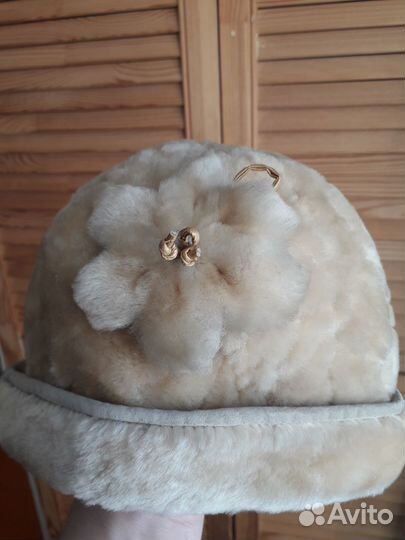 Шапка зимняя меховая женская