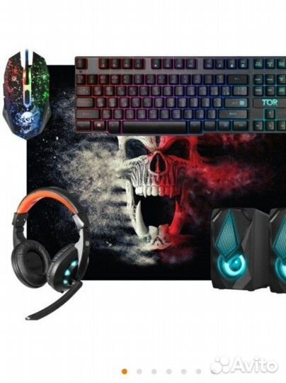 Клавиатура, мышь, наушники, колонки, Defender