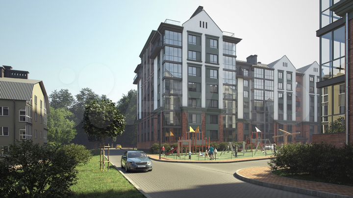 2-к. квартира, 64,3 м², 3/8 эт.