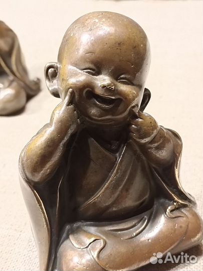 Статуэтк 4 шт латунь уомплект