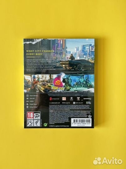 Cyberpunk 2077 xbox новый диск