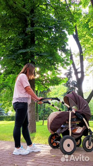 Детские коляски 3в1 бу