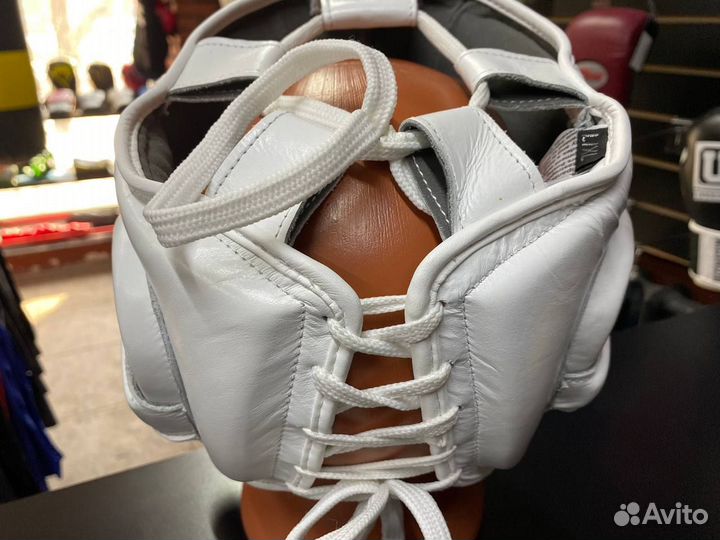 Шлем боксерский с бампером Leaders