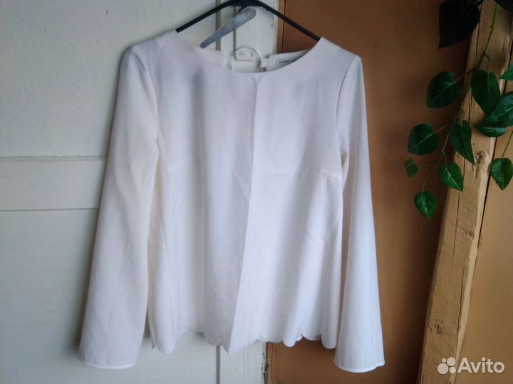 Блузка женская белая 44 46