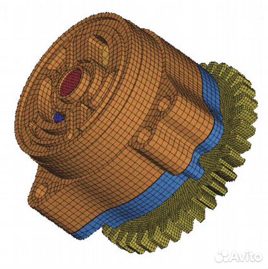 Построение конечно-элементных моделей для расчетов