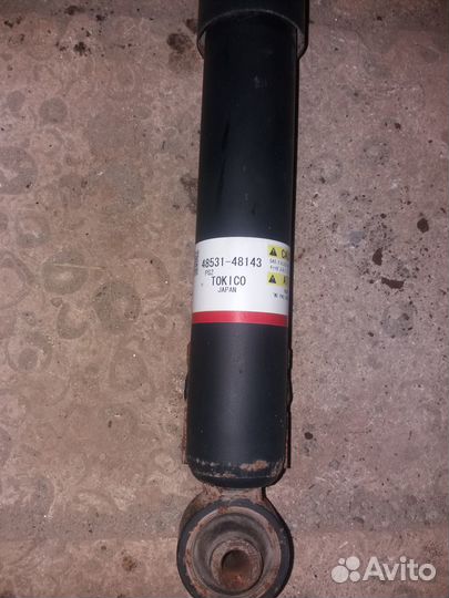 Задние амортизаторы lexus rx350, toyota highlander