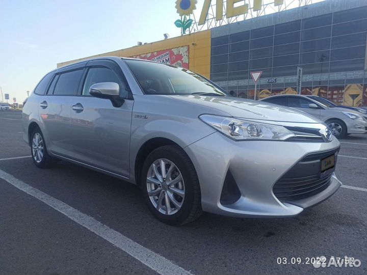 Toyota Corolla Fielder 1.5 CVT, 2019, 52 000 км