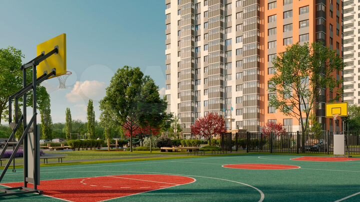 2-к. квартира, 51 м², 23/26 эт.