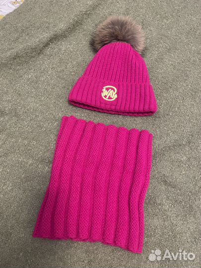 Шапка и снуд для девочки