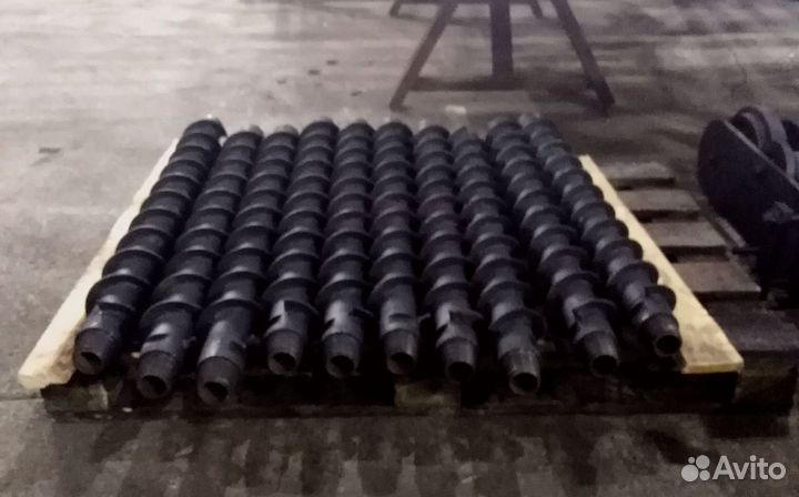 Шнек для бурения и на геологоразведку