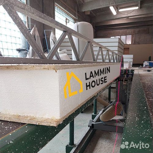 Сип панели 2500*124 мм. Домокомплекты