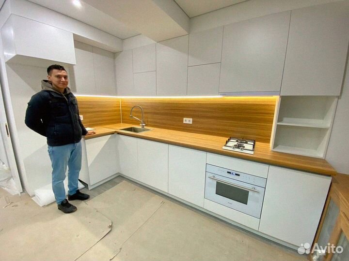 Кухня угловая на заказ кухонный гарнитур