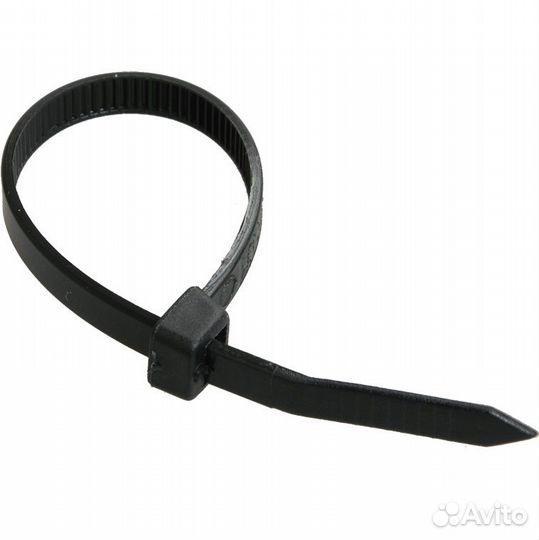 Хомут нейлоновый черный IEK 2.5*150 мм, 100 шт