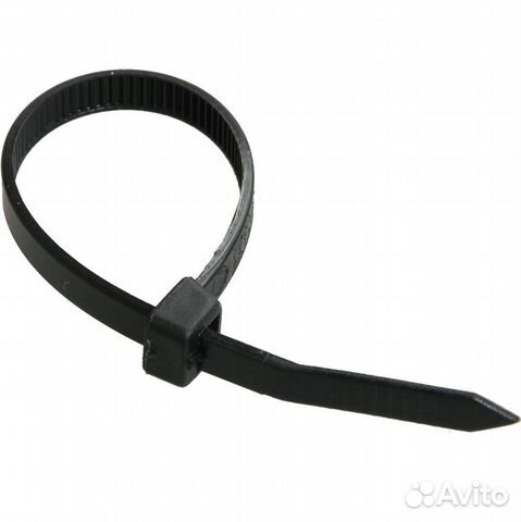 Хомут нейлоновый черный IEK 2.5*150 мм, 100 шт